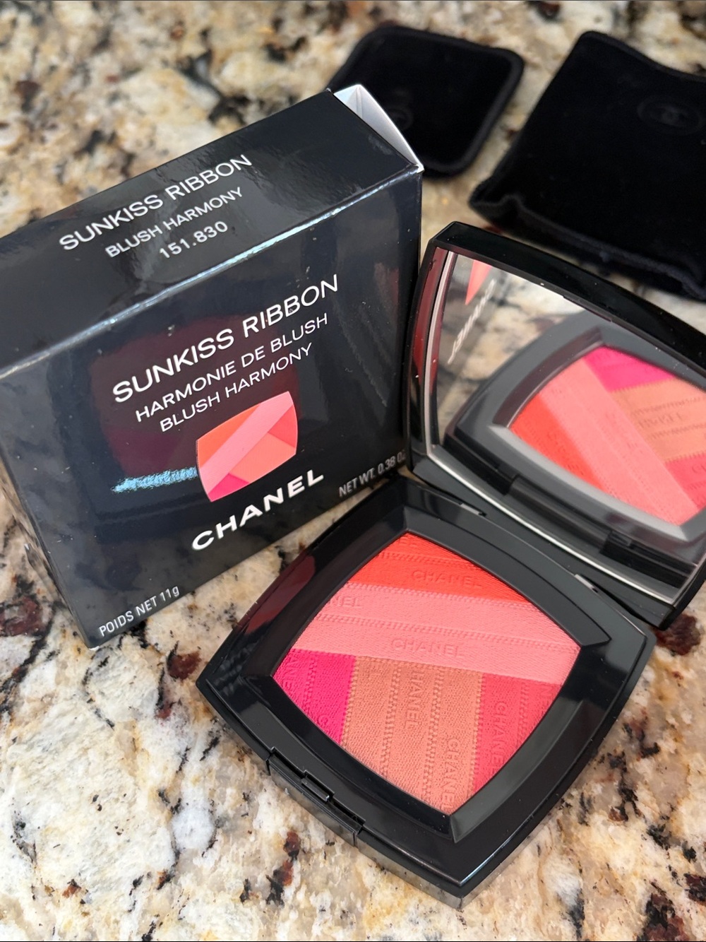 ⚡️🖤CHANEL Sunkiss Ribbon Blush Harmony - Picture 3 of 8
